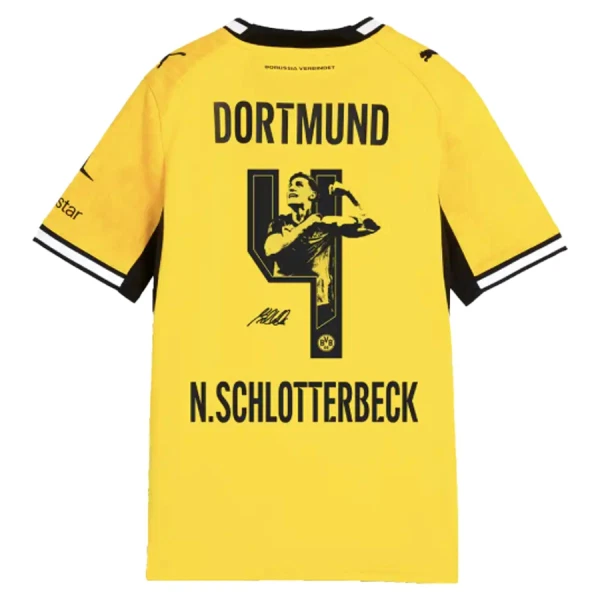 Borussia Dortmund Nico Schlotterbeck 4 Domaći Dres 2026/27 Specijalno izdanje Borussia Dortmund Nico Schlotterbeck 4 Domaći Dres 2026/27 Specijalno izdanje