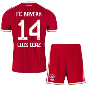 Dječji FC Bayern München Luis Díaz 14 Domaći Dres i šorc 2026/27