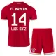 Dječji FC Bayern München Luis Díaz 14 Domaći Dres i šorc 2026/27 Dječji FC Bayern München Luis Díaz 14 Domaći Dres i šorc 2026/27