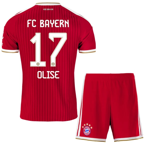 Dječji FC Bayern München Michael Olise 17 Domaći Dres i šorc 2026/27 Dječji FC Bayern München Michael Olise 17 Domaći Dres i šorc 2026/27