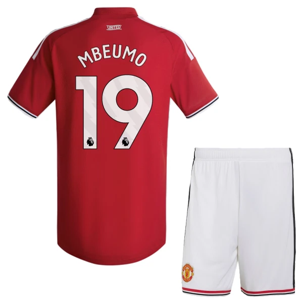 Dječji Manchester United Bryan Mbeumo 19 Domaći Dres i šorc 2026/27 Dječji Manchester United Bryan Mbeumo 19 Domaći Dres i šorc 2026/27