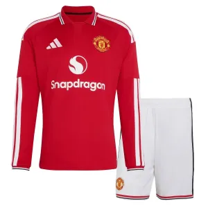 Dječji Manchester United Domaći Dres i šorc 2026/27 - Dugi rukavi