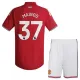 Dječji Manchester United Kobbie Mainoo 37 Domaći Dres i šorc 2026/27 Dječji Manchester United Kobbie Mainoo 37 Domaći Dres i šorc 2026/27