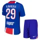 Dječji Paris Saint-Germain Bradley Barcola 29 Domaći Dres i šorc 2026/27 Dječji Paris Saint-Germain Bradley Barcola 29 Domaći Dres i šorc 2026/27