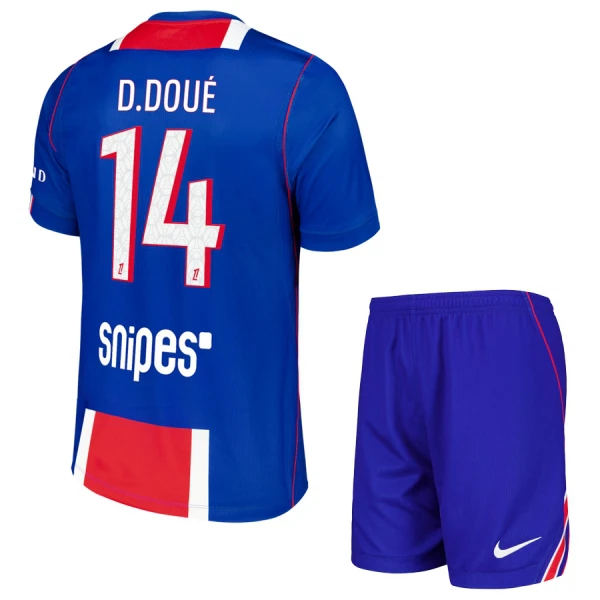 Dječji Paris Saint-Germain Désiré Doué 14 Domaći Dres i šorc 2026/27 Dječji Paris Saint-Germain Désiré Doué 14 Domaći Dres i šorc 2026/27