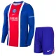 Dječji Paris Saint-Germain Domaći Dres i šorc 2026/27 - Dugi rukavi Dječji Paris Saint-Germain Domaći Dres i šorc 2026/27 - Dugi rukavi