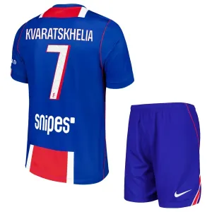 Dječji Paris Saint-Germain Khvicha Kvaratskhelia 7 Domaći Dres i šorc 2026/27