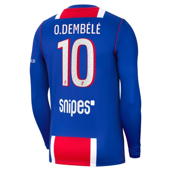 Paris Saint-Germain Ousmane Dembélé 10 Domaći Dres 2026/27 - Dugi rukavi