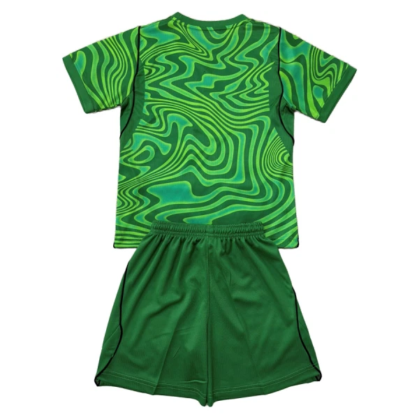 Dječji Brazil Domaći Golman Dres i šorc Svjetsko Prvenstvo 2026 Zelena