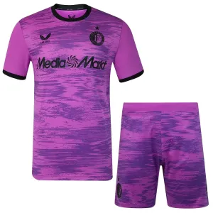 Dječji Feyenoord Rotterdam Golman Dres i šorc 2026/27 Ljubičasta