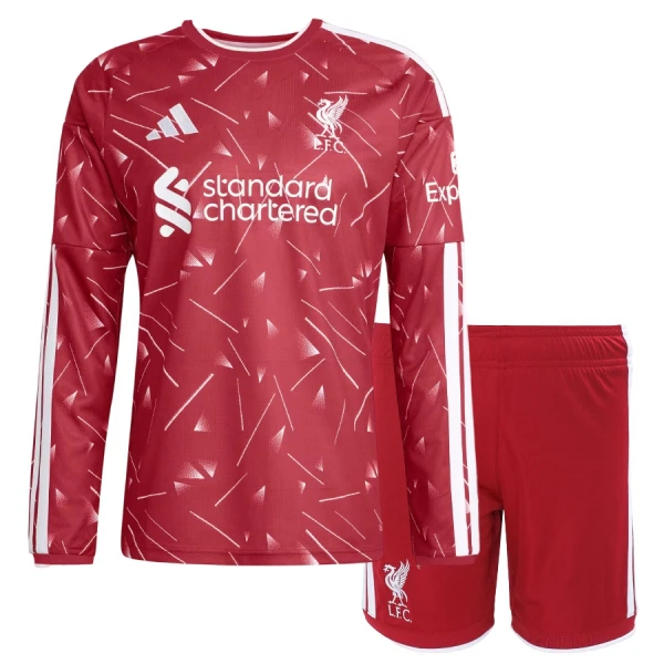 Dječji Liverpool Domaći Dres i šorc 2026/27 - Dugi rukavi Dječji Liverpool Domaći Dres i šorc 2026/27 - Dugi rukavi