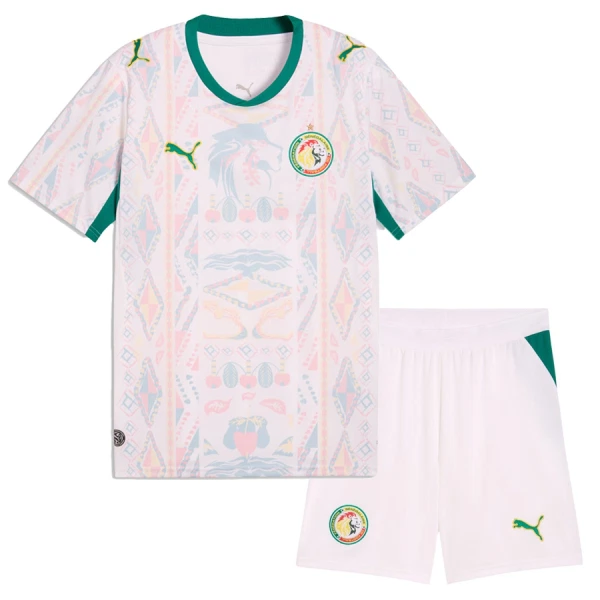 Dječji Senegal Domaći Dres i šorc Svjetsko Prvenstvo 2026 Dječji Senegal Domaći Dres i šorc Svjetsko Prvenstvo 2026