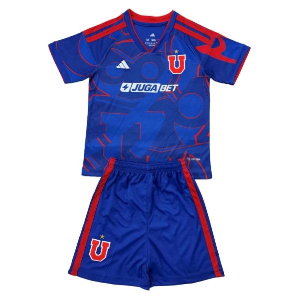 Dječji Universidad de Chile Domaći Dres i šorc 2026/27 Dječji Universidad de Chile Domaći Dres i šorc 2026/27