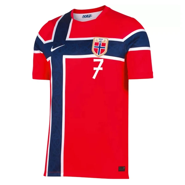 Norveška Sorloth 7 Domaći Dres Svjetsko Prvenstvo 2026