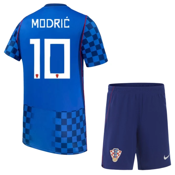 Dječji Hrvatska Luka Modrić 10 Gostujući Dres i šorc Svjetsko Prvenstvo 2026 Dječji Hrvatska Luka Modrić 10 Gostujući Dres i šorc Svjetsko Prvenstvo 2026
