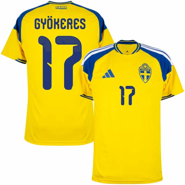 Švedska Viktor Gyökeres 17 Domaći Dres Svjetsko Prvenstvo 2026