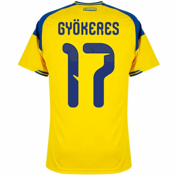 Švedska Viktor Gyökeres 17 Domaći Dres Svjetsko Prvenstvo 2026