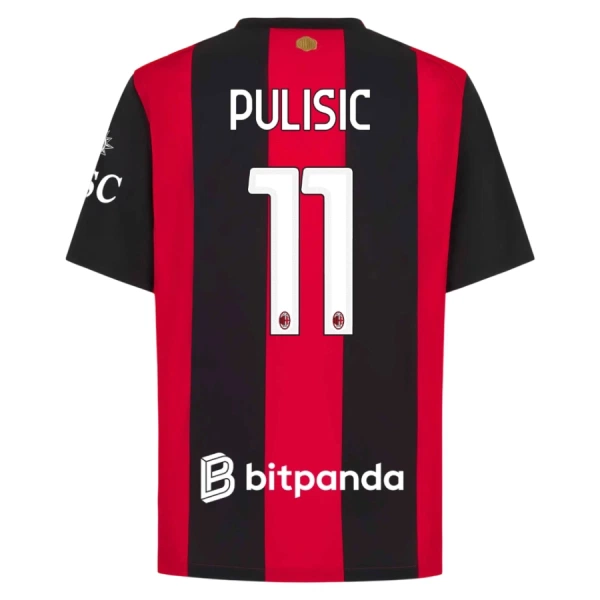 AC Milan Christian Pulisic 11 Domaći Dres 2026/27 AC Milan Christian Pulisic 11 Domaći Dres 2026/27