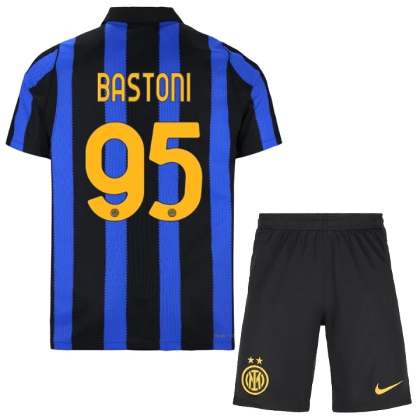 Dječji Inter Milan Alessandro Bastoni 95 Domaći Dres i šorc 2026/27 Dječji Inter Milan Alessandro Bastoni 95 Domaći Dres i šorc 2026/27