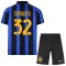 Dječji Inter Milan Federico Dimarco 32 Domaći Dres i šorc 2026/27