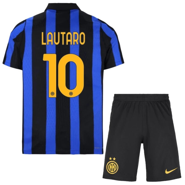 Dječji Inter Milan Lautaro Martínez 10 Domaći Dres i šorc 2026/27 Dječji Inter Milan Lautaro Martínez 10 Domaći Dres i šorc 2026/27