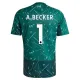 Dječji Liverpool Alisson Becker 1 Domaći Golman Dres i šorc 2026/27 Zelena