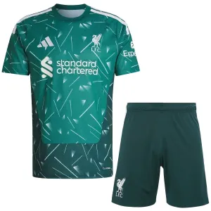 Dječji Liverpool Domaći Golman Dres i šorc 2026/27 Zelena