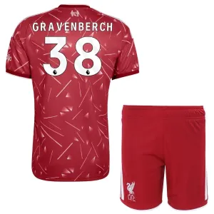 Dječji Liverpool Gravenberch 38 Domaći Dres i šorc 2026/27