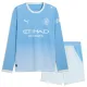 Dječji Manchester City Domaći Dres i šorc 2026/27 - Dugi rukavi Dječji Manchester City Domaći Dres i šorc 2026/27 - Dugi rukavi