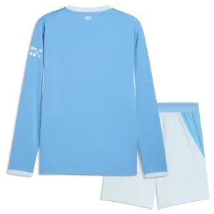 Dječji Manchester City Domaći Dres i šorc 2026/27 - Dugi rukavi