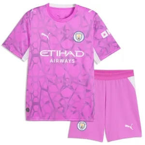 Dječji Manchester City Gianluigi Donnarumma 25 Gostujući Golman Dres i šorc 2026/27 Roza