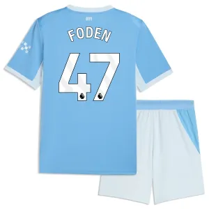 Dječji Manchester City Phil Foden 47 Domaći Dres i šorc 2026/27
