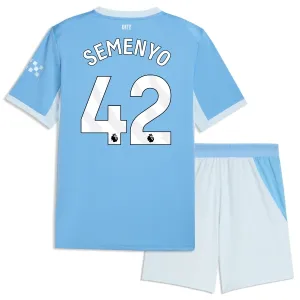 Dječji Manchester City Semenyo 42 Domaći Dres i šorc 2026/27