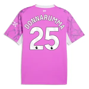 Manchester City Gianluigi Donnarumma 25 Gostujući Golman Dres 2026/27 Roza