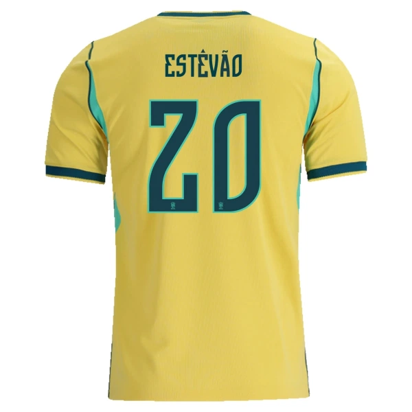 Brazil Estêvão 20 Domaći Dres Svjetsko Prvenstvo 2026