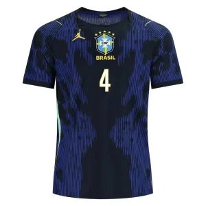 Brazil Marquinhos 4 Gostujući Dres Svjetsko Prvenstvo 2026