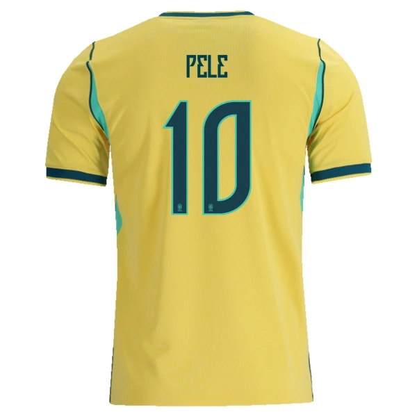 Brazil Pele 10 Domaći Dres Svjetsko Prvenstvo 2026 Brazil Pele 10 Domaći Dres Svjetsko Prvenstvo 2026