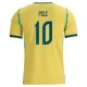 Brazil Pele 10 Domaći Dres Svjetsko Prvenstvo 2026 Brazil Pele 10 Domaći Dres Svjetsko Prvenstvo 2026