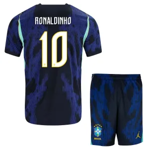 Dječji Brazil Ronaldinho 10 Gostujući Dres i šorc Svjetsko Prvenstvo 2026