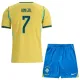 Dječji Brazil Vinicius Junior 7 Domaći Dres i šorc Svjetsko Prvenstvo 2026 Dječji Brazil Vinicius Junior 7 Domaći Dres i šorc Svjetsko Prvenstvo 2026