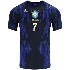 Dječji Brazil Vinicius Junior 7 Gostujući Dres i šorc Svjetsko Prvenstvo 2026