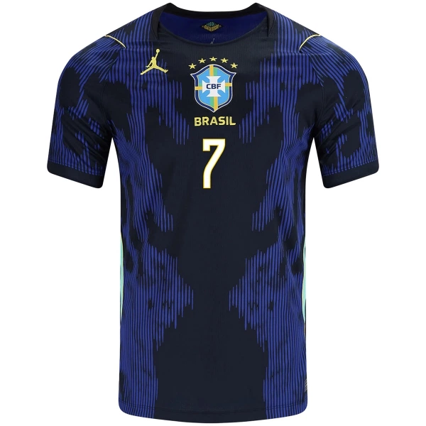 Dječji Brazil Vinicius Junior 7 Gostujući Dres i šorc Svjetsko Prvenstvo 2026