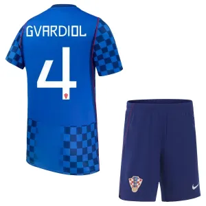 Dječji Hrvatska Josko Gvardiol 4 Gostujući Dres i šorc Svjetsko Prvenstvo 2026