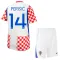 Dječji Hrvatska Perisic 14 Domaći Dres i šorc Svjetsko Prvenstvo 2026