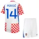 Dječji Hrvatska Perisic 14 Domaći Dres i šorc Svjetsko Prvenstvo 2026 Dječji Hrvatska Perisic 14 Domaći Dres i šorc Svjetsko Prvenstvo 2026