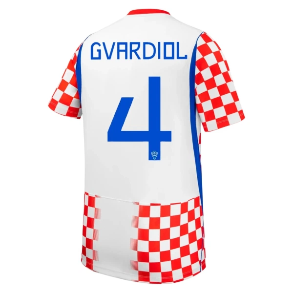 Hrvatska Josko Gvardiol 4 Domaći Dres Svjetsko Prvenstvo 2026