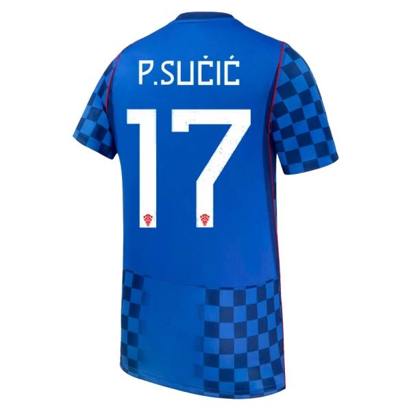 Hrvatska P. Sucic 17 Gostujući Dres Svjetsko Prvenstvo 2026 Hrvatska P. Sucic 17 Gostujući Dres Svjetsko Prvenstvo 2026
