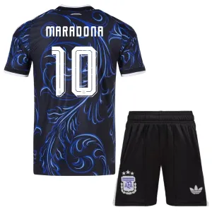 Dječji Argentina Maradona 10 Gostujući Dres i šorc Svjetsko Prvenstvo 2026