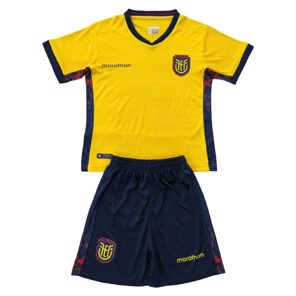Dječji Ekvador Domaći Dres i šorc Svjetsko Prvenstvo 2026 Dječji Ekvador Domaći Dres i šorc Svjetsko Prvenstvo 2026