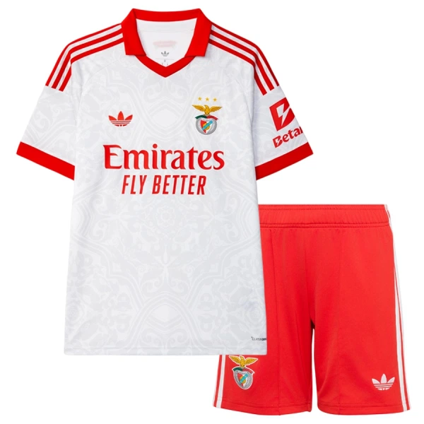 Dječji SL Benfica Gostujući Dres i šorc 2026/27 Dječji SL Benfica Gostujući Dres i šorc 2026/27